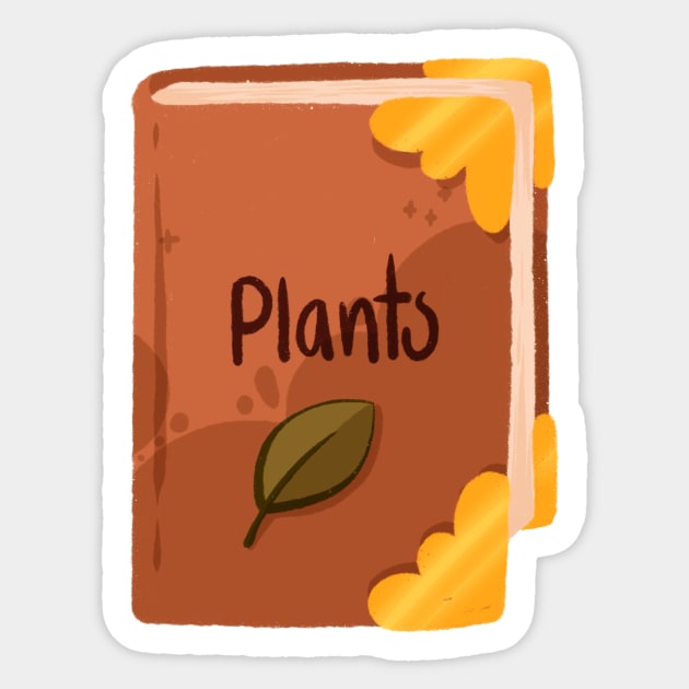 Book of plants Sticker by Four Seasons Fox